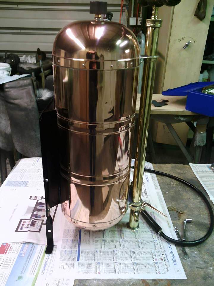 High-pressure copper sprayer Essonne